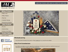 Tablet Screenshot of honorablememories.com